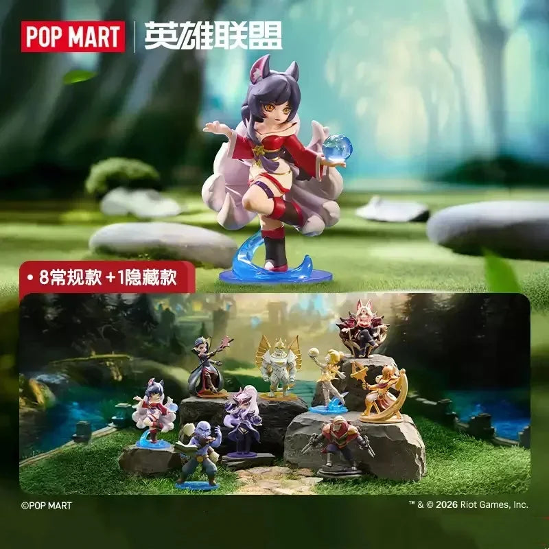 POP MART League of Legends Midlane Icons Series Blind Box - Desktop Anime Figure Decoration Cute Model Toy Guess Bag