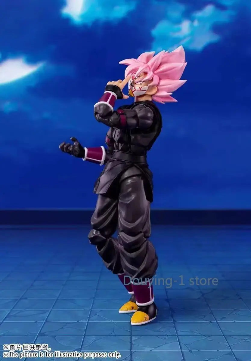 Dragon Ball S.H.Figuarts Shf Ultimate Atrocious Black Goku Zamasu Action Figure Anime Collector Model En Stock
