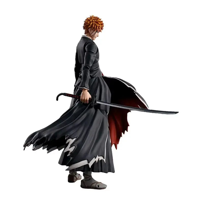 Presale Shf Bleach Ichigo Kurosaki -Getsugatensho- Anime Action Figure Collectible Model Toys Ornaments Gift Children