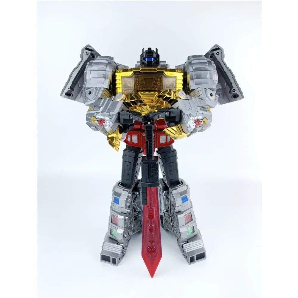 Gigapower GP HQ01R HQ-01R Superator Grimlock Masterpiece Chrome Version HQ-05R Swoop Action Figure With Box
