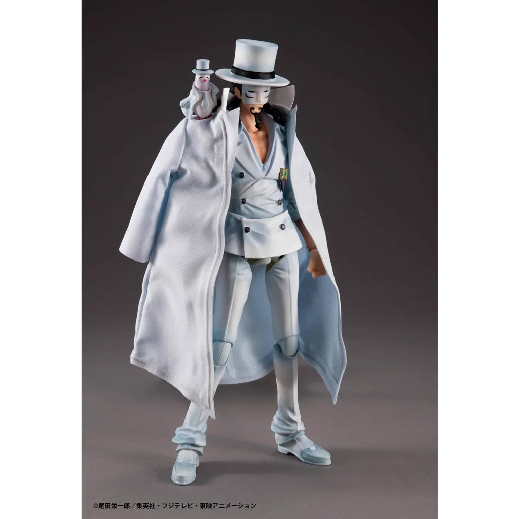 Original MegaHouse One Piece Hattori Rob Lucci Variable Action Heroes Ver. 1.5 Anime Figure Toys PVC Model Collection