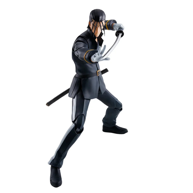 Spot Direct Delivery Bandai Original Rurouni Kenshin Anime Figure SHF Saitou Hajime Action Figure Toys for Children Gift