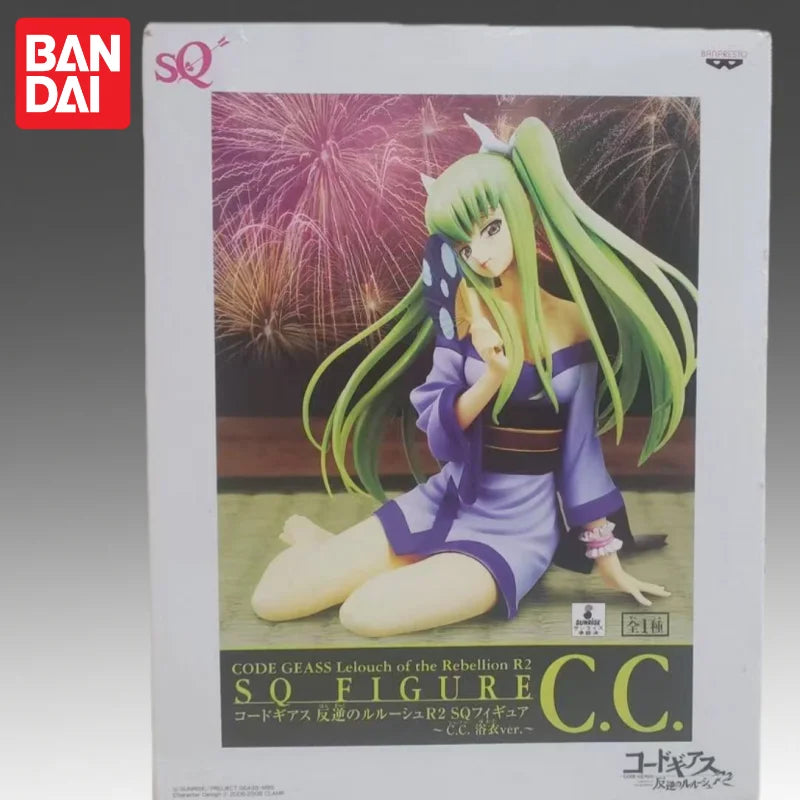 Auf Lager Bandai Original Banpresto Lelouch The Rebel C.C. Actionfigur Modell Puppe Nagelneu Verpackt Anime Charaktere Garage
