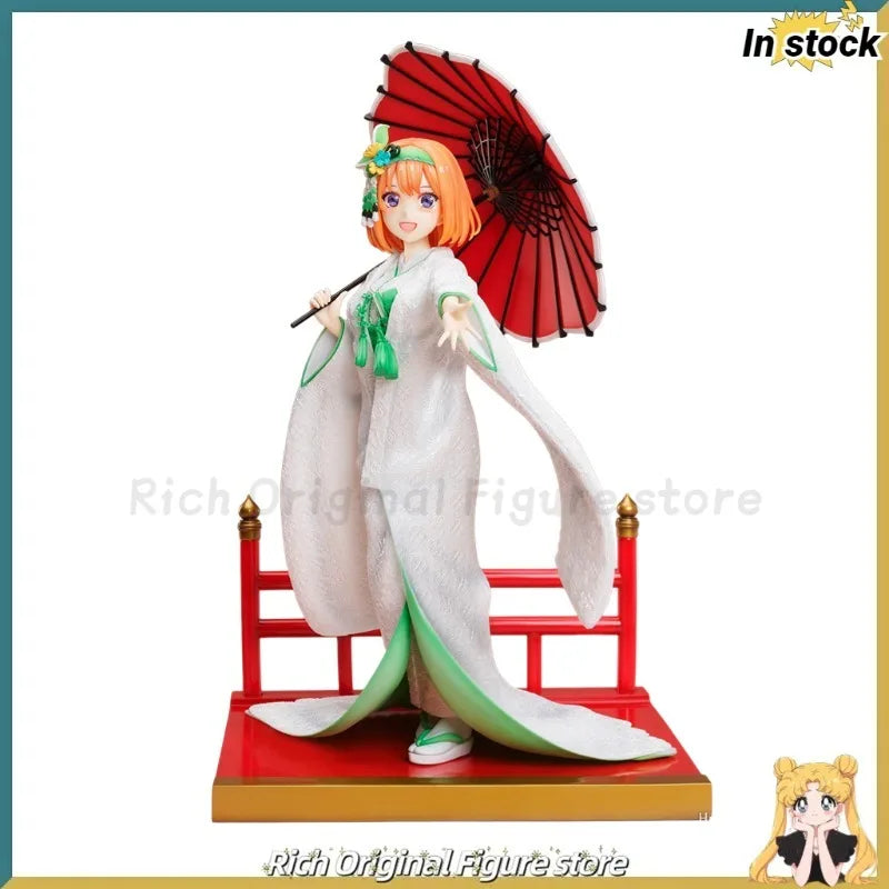 In Stock F:NEX The Quintessential Quintuplets Nakono Yotsuba - White and No Dirt-1/7 Anime Characters Figures Collection Models