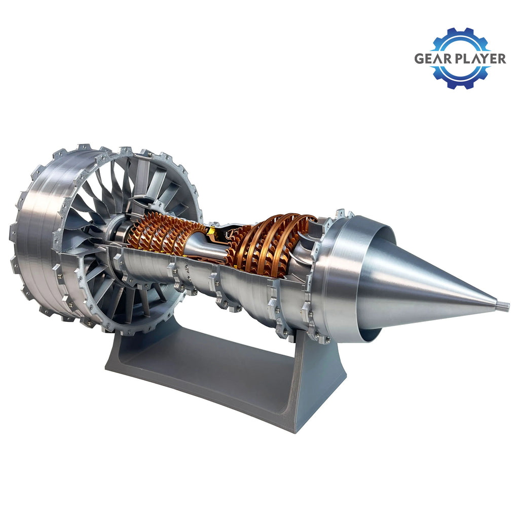 Super large turbine engine model Engine model kit Assembling toy