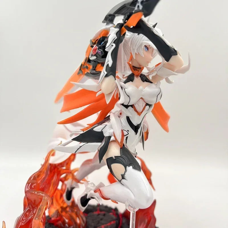 25cm Honkai Impact 3rd Kiana Kaslana Anime Girl Figure Honkai Star Rail Acheron Action Figure Sexy Collectible Model Doll Toys