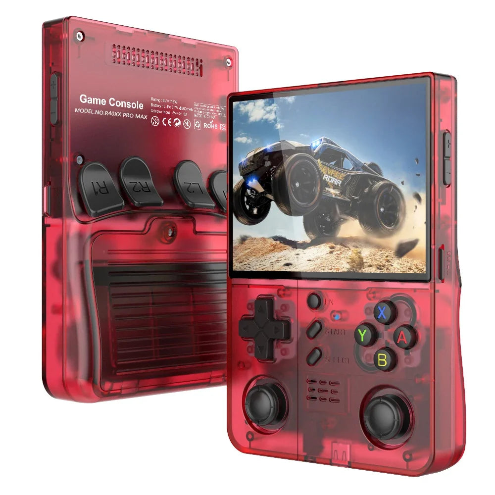 BOYHOM R40XXPROMAX Retro Handheld with ARKOS2.0, 4.2" HD IPS Screen, 4500mAh, WiFi - Portable Classic Gaming Best Gift