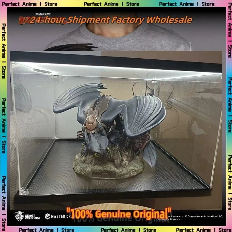 Pre-order Beast Kingdom Dragonr Night Fury Toothless Peripherals Statue Collection Ornaments Figures Trendy Gifts