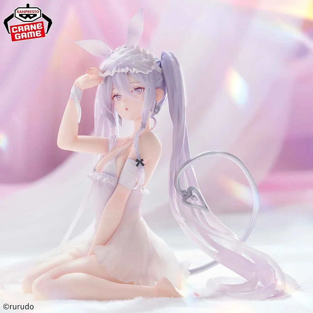 In stock BANDAI rurudo ESPRESTO Sleepy Bunny Su Jia Anime Action Figures Model Toy Collections Ornaments Gift