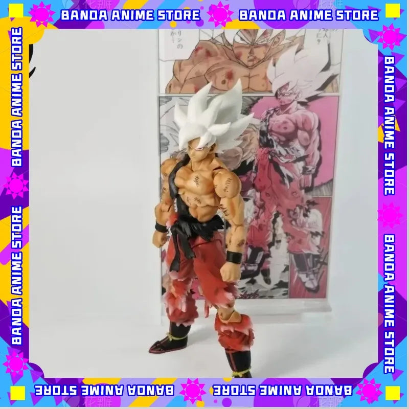 In Stock New Black Hole Toys Dbz Son Goku Shf Ssj Super Saiyan Warrior Awakening Ver Anime Action Figure Kids Custom Toys Gifts