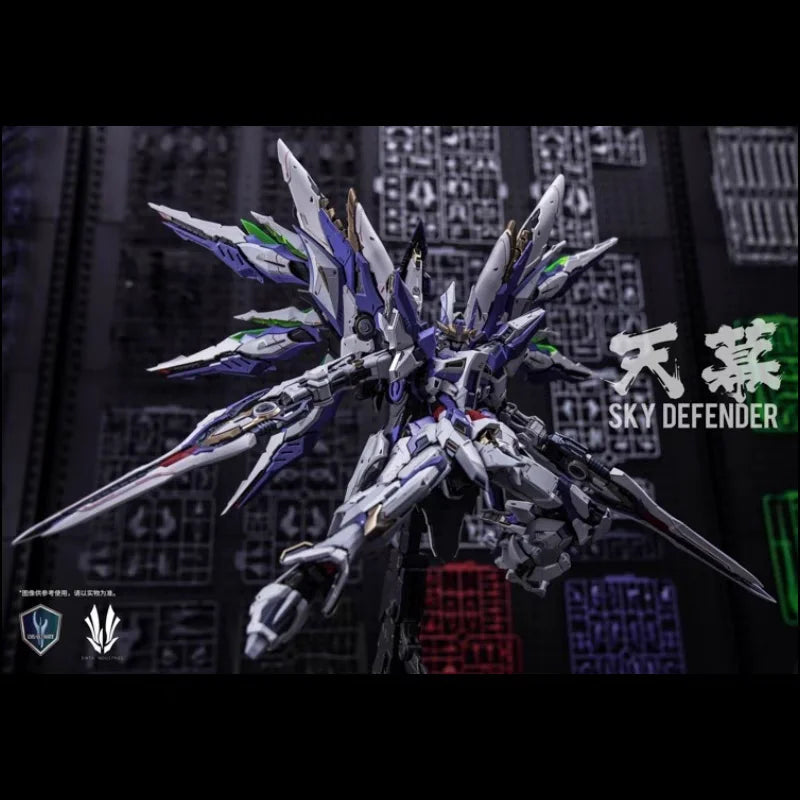 In Stock EINTA INDUSTRIES SKY DEFENDER Level-Ultimate NPCM-017 Assembling Model Mecha Model Pvc Toys Oversize 1/72