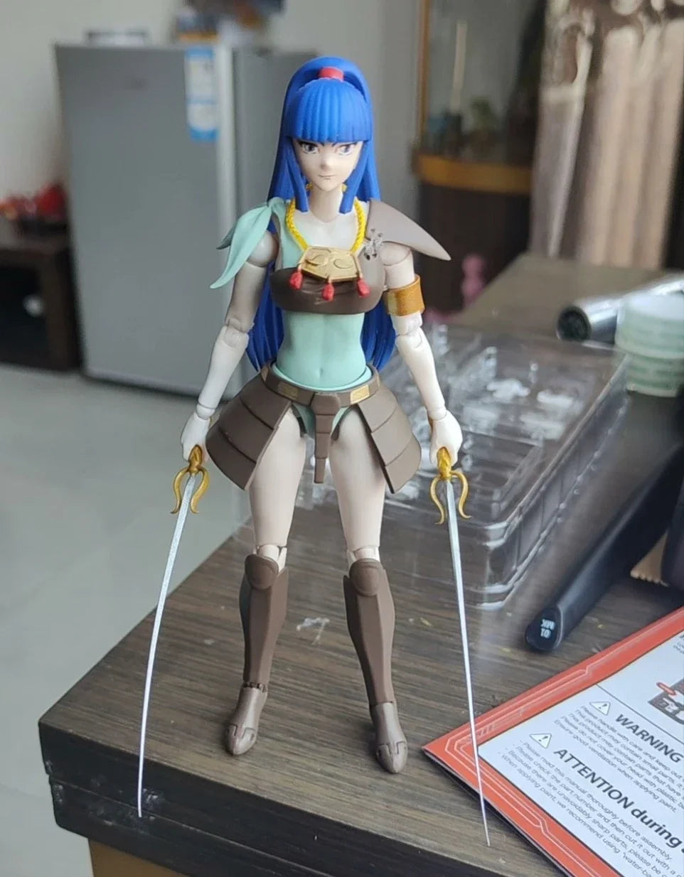 Model Customization Ronin Warriors Kayura Collectible Model Toy Action Figure