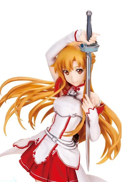 1/7 Anime Uncolored Resin Figure Kit Yuuki Asuna Sword Art Online Unpainted Garage Resin Kit Model GK White mold TOYS Gift