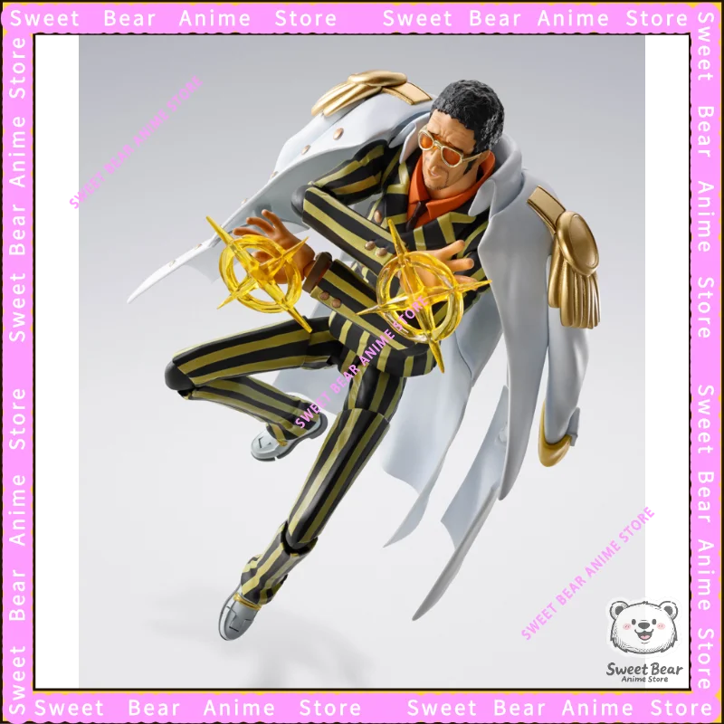Bandai Tamashii SHF Borsalino Future Island Egghead Arc One Piece S.H.Figuarts Action Figure Anime Model Trendy Toys