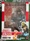 【Auf Lager】Original KOTOBUKIYA ARTFX J Fire Force Shinra Kusakabe Anime Fertigmodell Spielzeug Geschenk