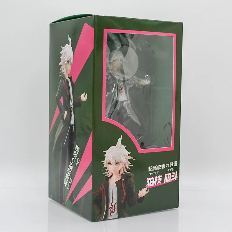 20cm Danganronpa 1.2 Reload Komaeda Nagito Anime Figure Pop Up Parade Enoshima Junko Action Figure Collectible Model Doll Toys