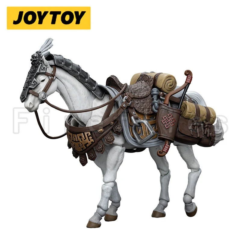1/18 JOYTOY Action Figure Dark Source JiangHu Northern Hanland Empire White Feather Snowfield Archery Cavalry Horse