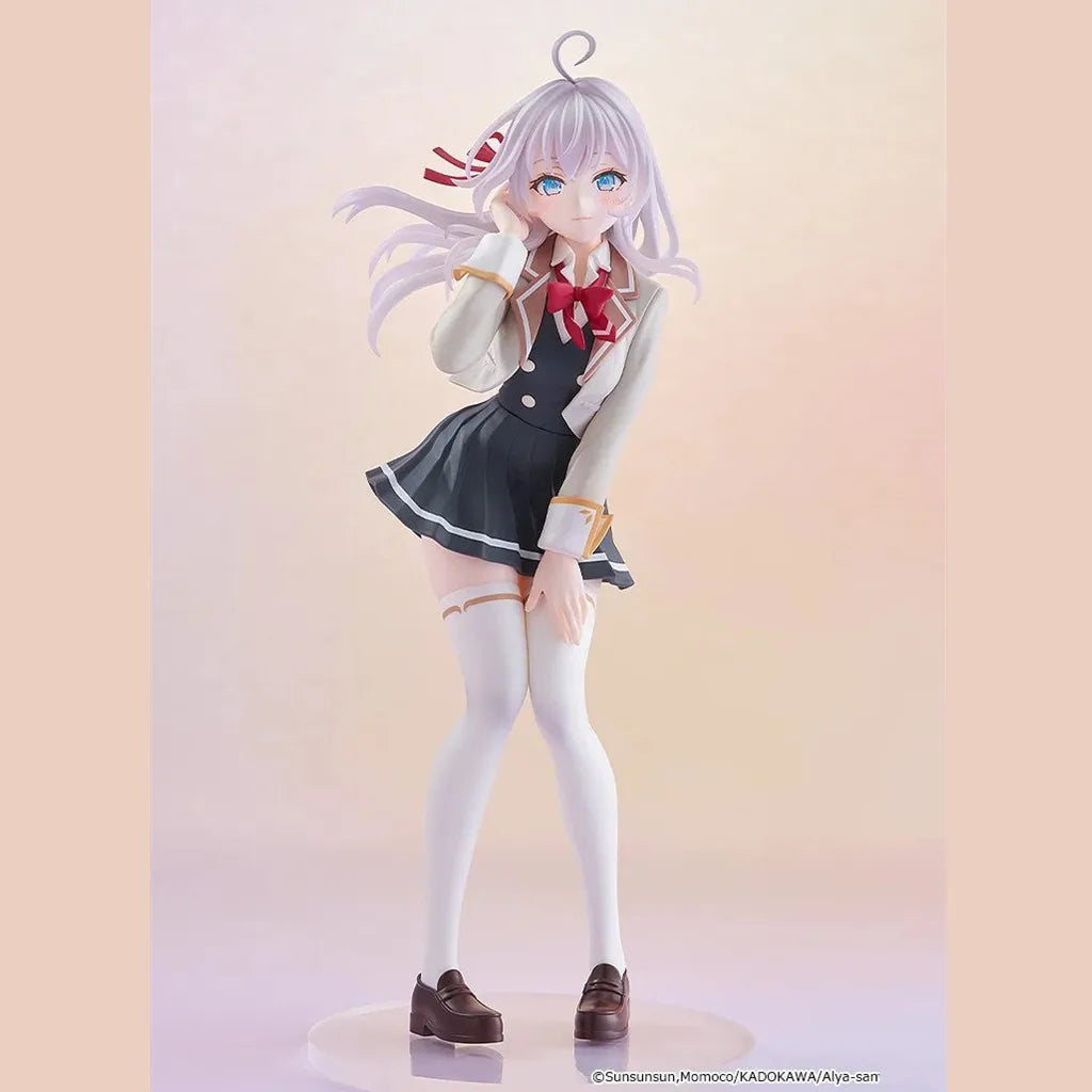 Original POP UP PARADA Alya Sometimes Hides Her Feelings in Russian Alisa Mikhailovna Kujou L size Action Figure Toys PVC Model