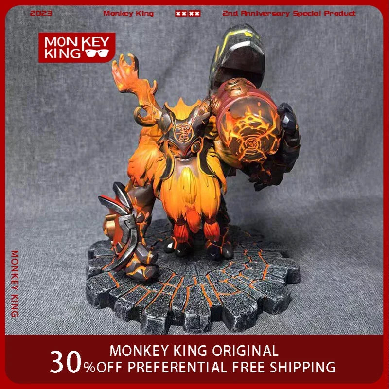 21cm DOTA2 Figure Earthshaker High-end Customization Anime Collectible Model Desktop Decorations  Holiday Gifts Children Toys