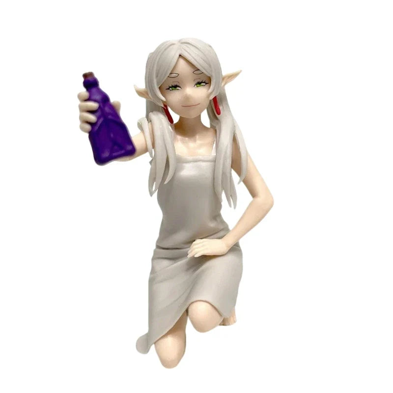11cm Frieren: Beyond Journey's End Anime Figure Magic Potion Bottle Frieren Action Figure PVC Model Doll Toys Doll Collection