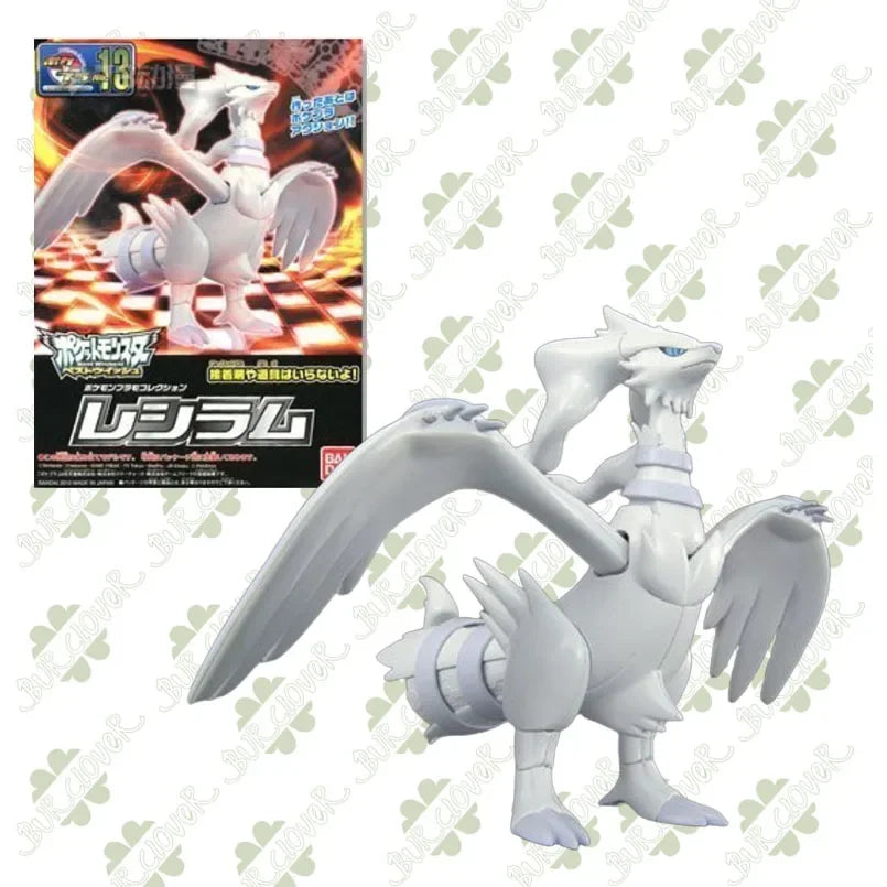 Bandai Original Pokémon Evolution Series Regular Edition Cobalion Virizion Keldeo Dark Kyurem Assembly Model Toys