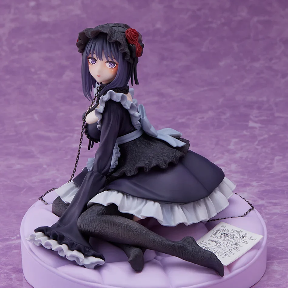 In Stock My Dress-Up Darling Anime Figure Black Maid Outfit Kitagawa Marin Character Action Figure Collection Figurine Model