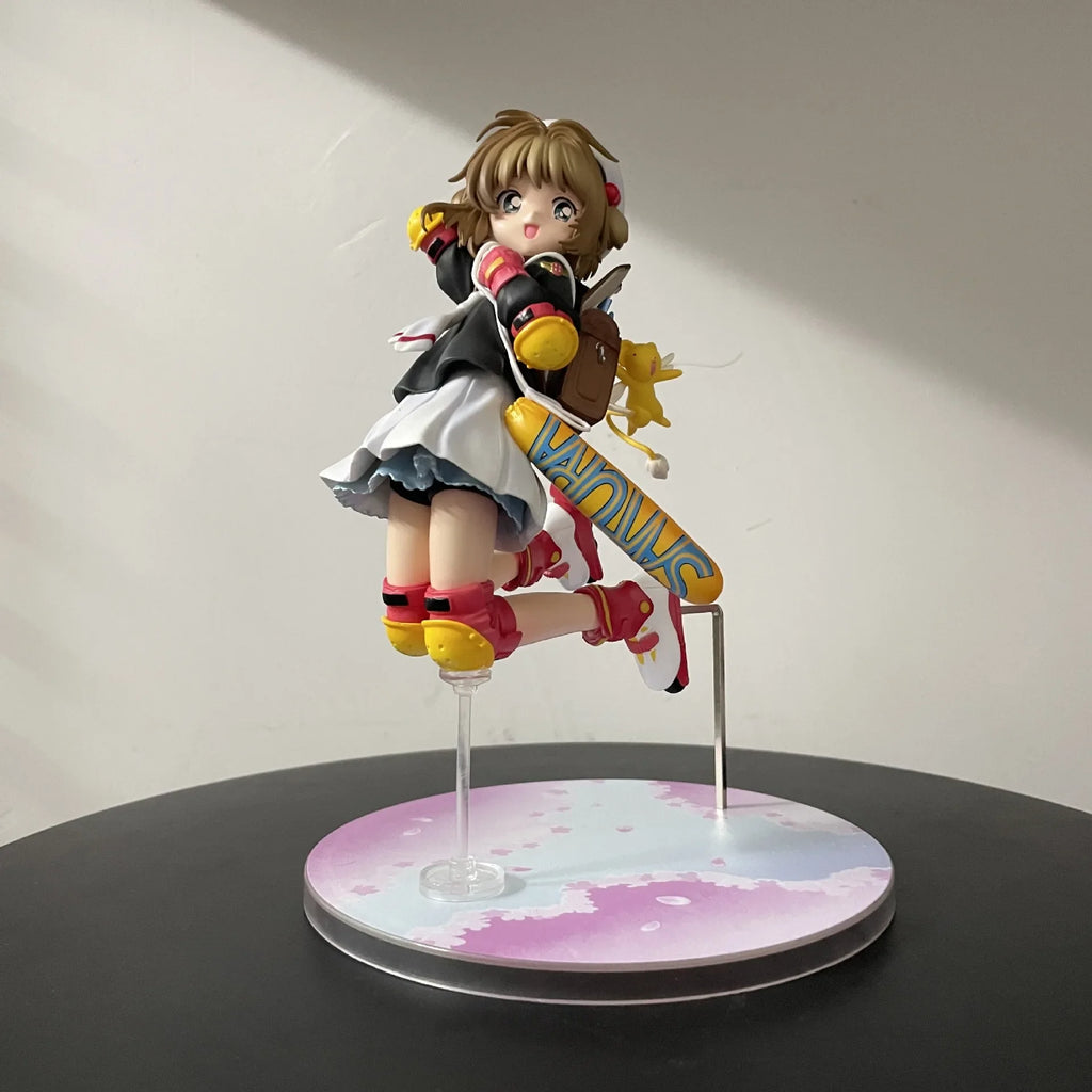 21cm F:Nex Cardcaptor Sakura 25th Anniversary Commemoration Kinomoto Sakura PVC Action Figure Anime Figure Model Toys Doll Gift