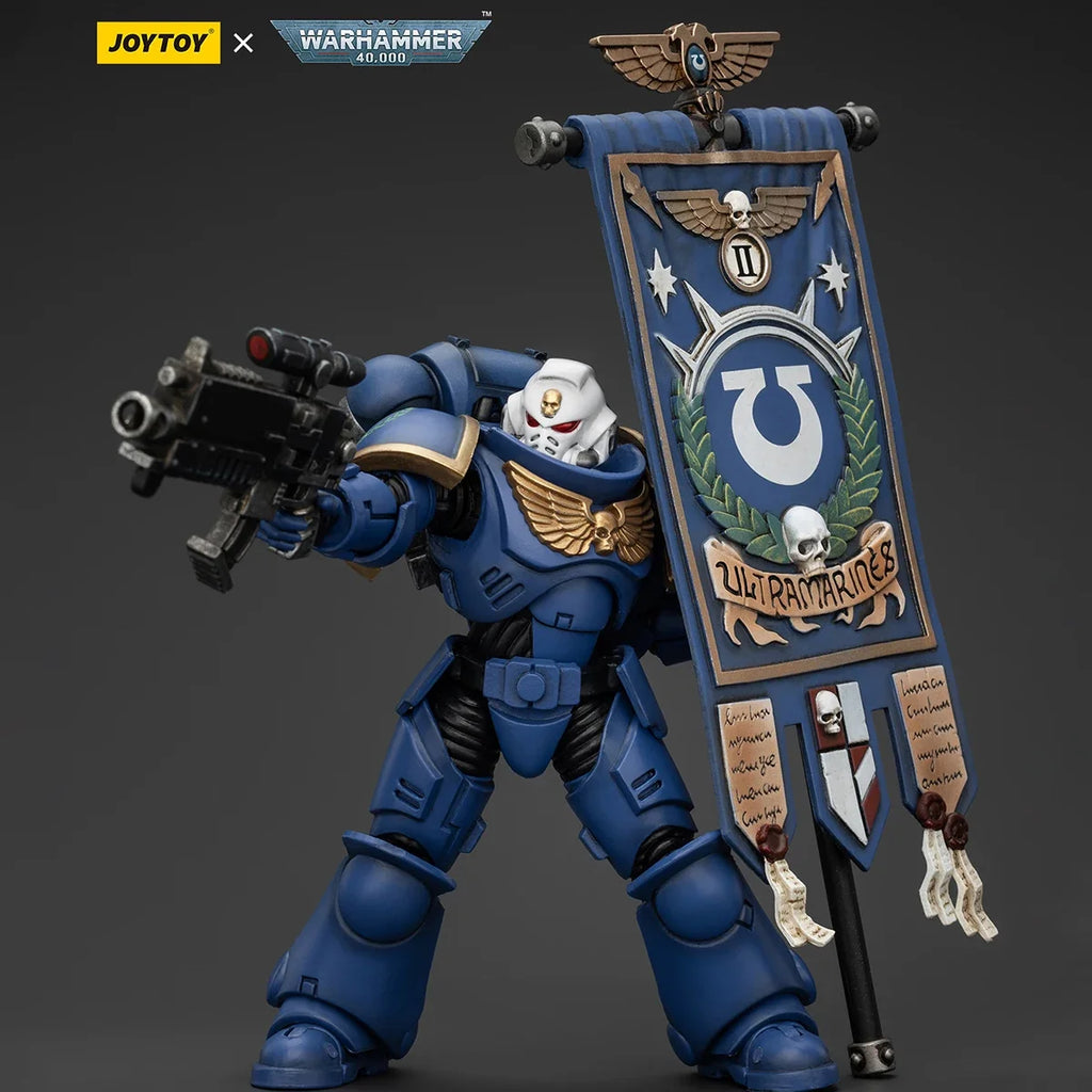 HiPlay JOYTOY 1/18 Warhammer 40,000 Ultramarines Heroes of the Chapter Primaris Ancient Posca JT2498 Reissue Action Figures
