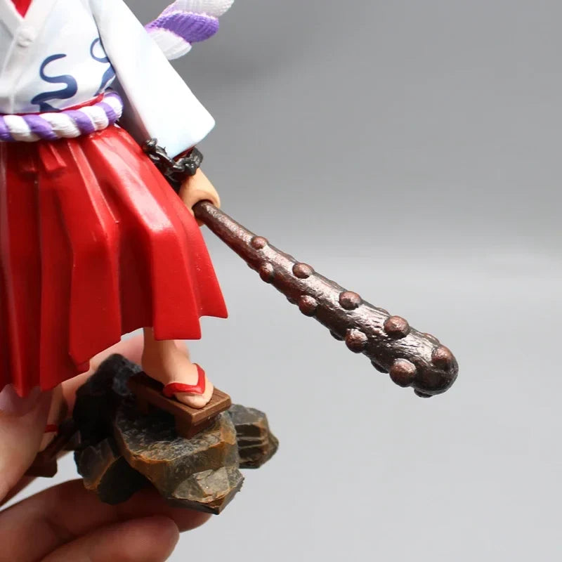 17cm One Piece Wano Country Childhood Yamato Figure PVC Anime Statue Beautiful Girl Model Desk Decor Collection Gift Xmas Gift