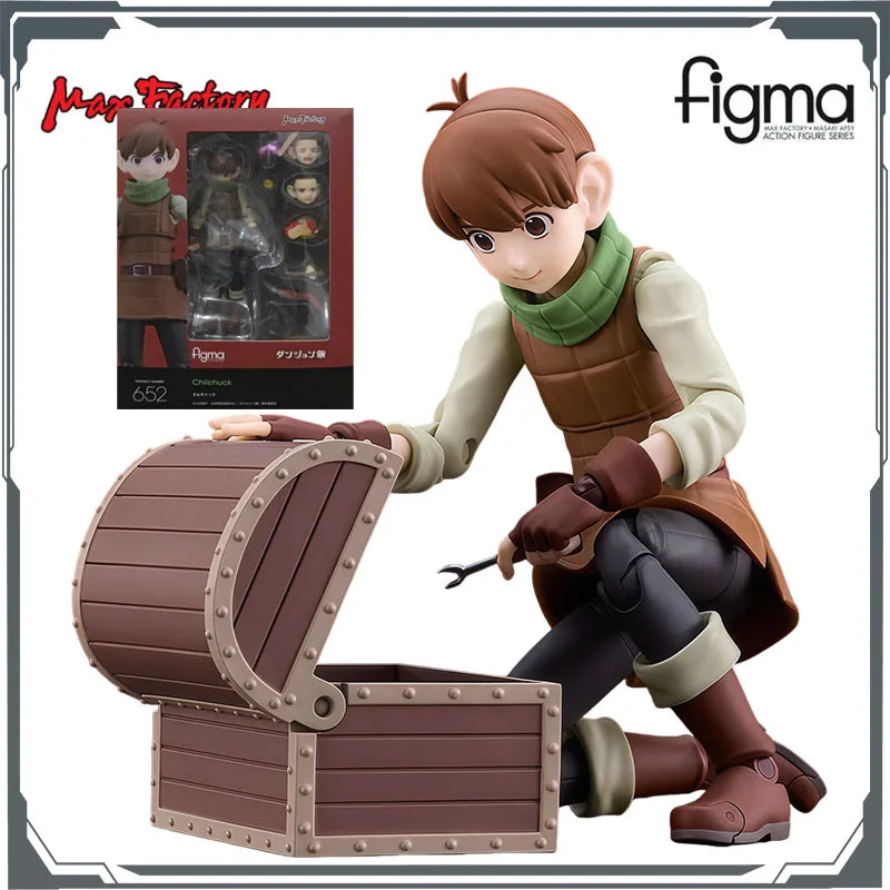 Max Factory Original Figma Dungeon Meshi Chilchuck Anime Actionfiguren Spielzeug für Jungen Weihnachtsgeschenk Sammlermodell Ornamente
