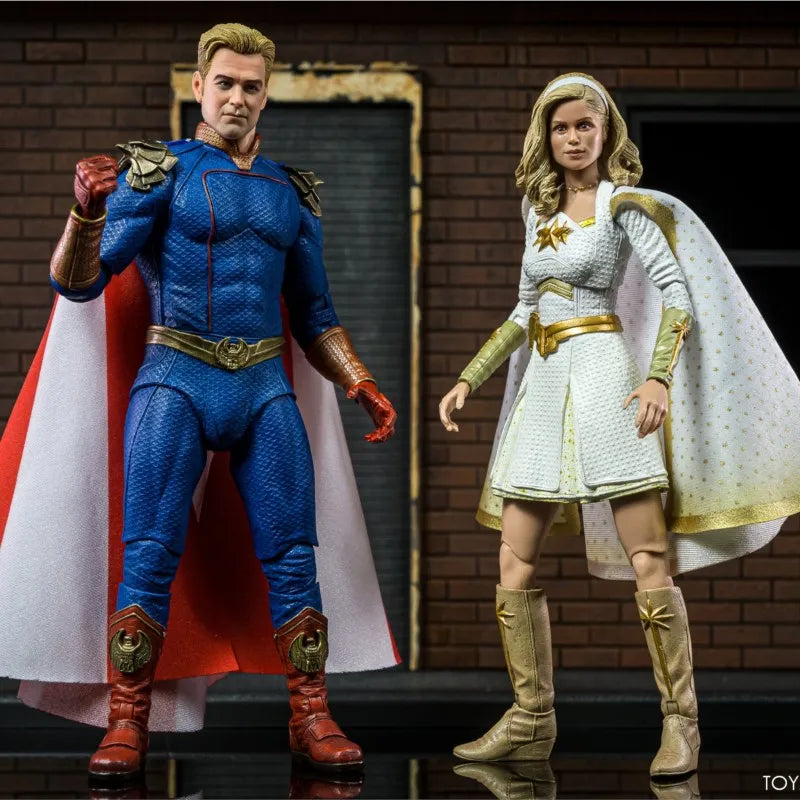 Neca The Boys Starlight & Homelander Ultimate Action Figure  Collection Model Toy Doll  Christmas Present 18cm