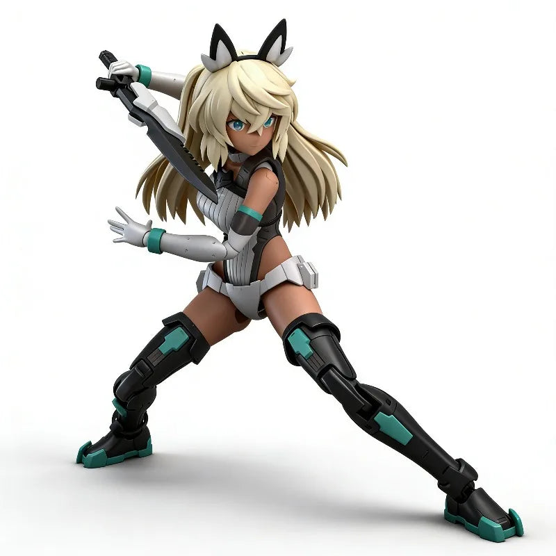 BANDAI Genuine 30MS Mobile Suit Girl SIS-H00 SESTIEH [COLOR C] Action Anime Figures Collectible Model Kits Toy Gift Children