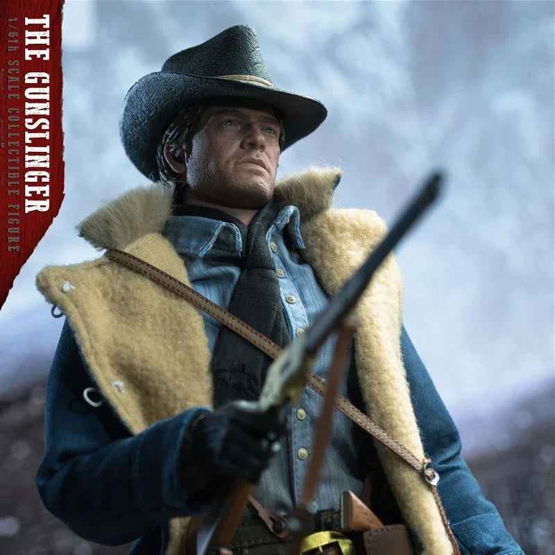 Original LIMTOYS LIM008 1/6 Full Set Male Soldier Western Cowboy Arthur Model With 2 Head Sculpt 12 Inch Action Figure Doll