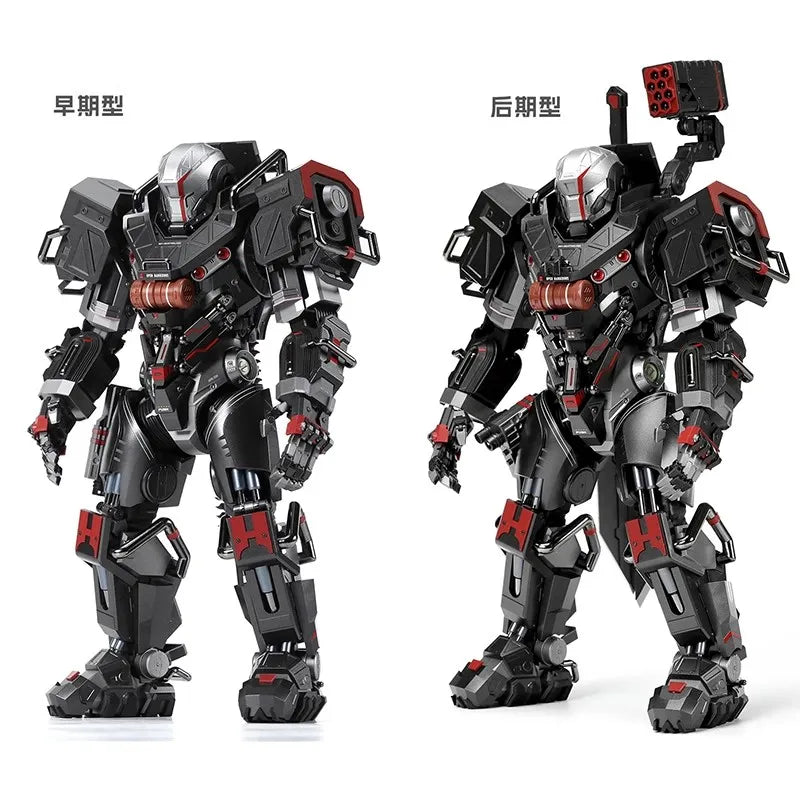1/9 MENG Assembly Figure LINGCAGE Heavy-duty Mecha MU2-DAWN White Shark 04 Anime Figure Mark MECHA-008 Collectible Custom Gift