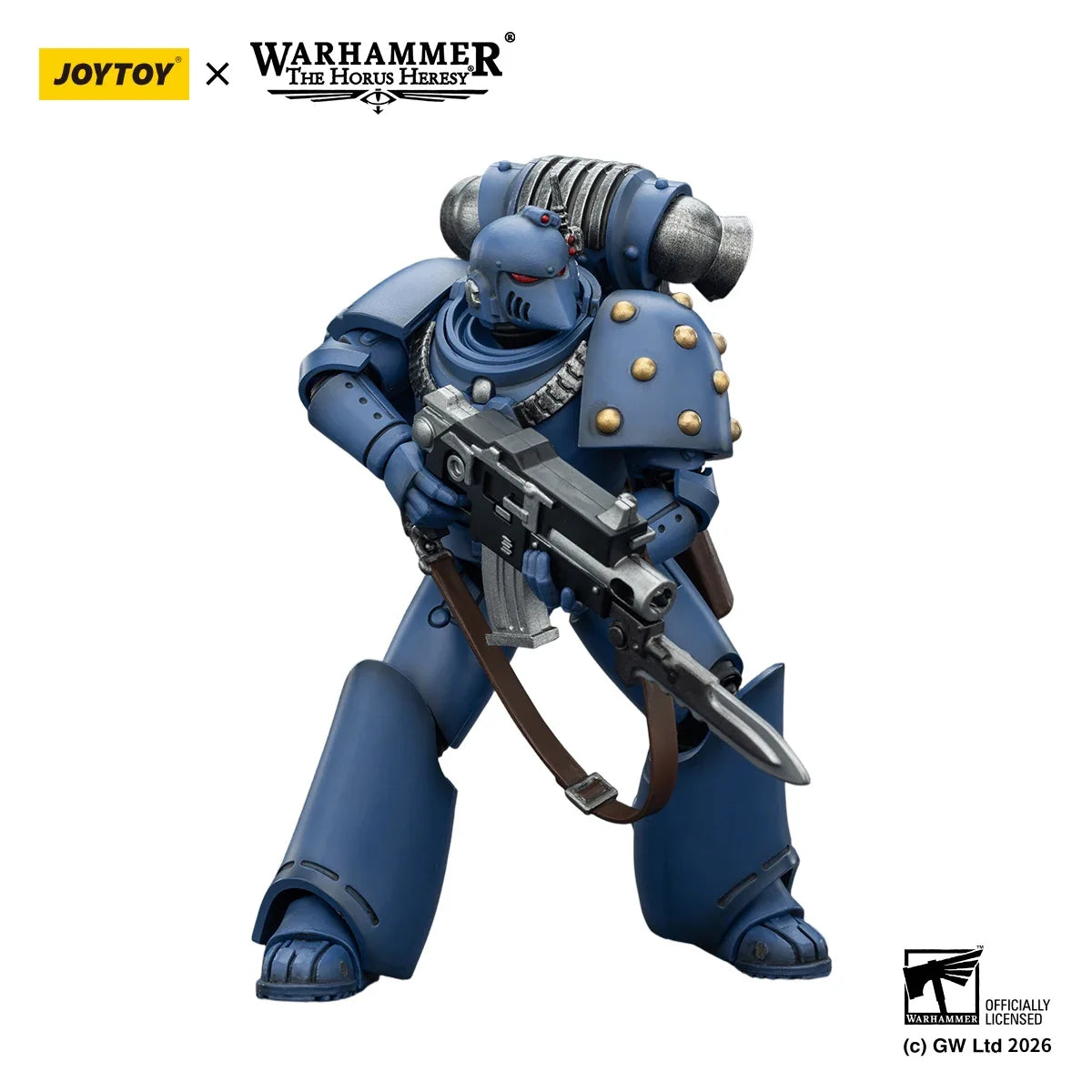 【Pre-sale】JOYTOY Warhammer 40K Ultramarines MKVI Tactical Legionary 1/18 Action Figure Toys Collection