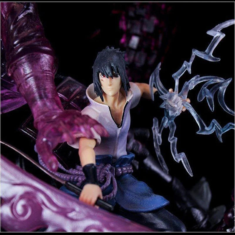 Naruto Anime Figurines Gk Susanoo Uchiha Sasuke Hatake Kakashi Uzumaki Naruto Figure Pvc Statue Model Doll Collectible Toy
