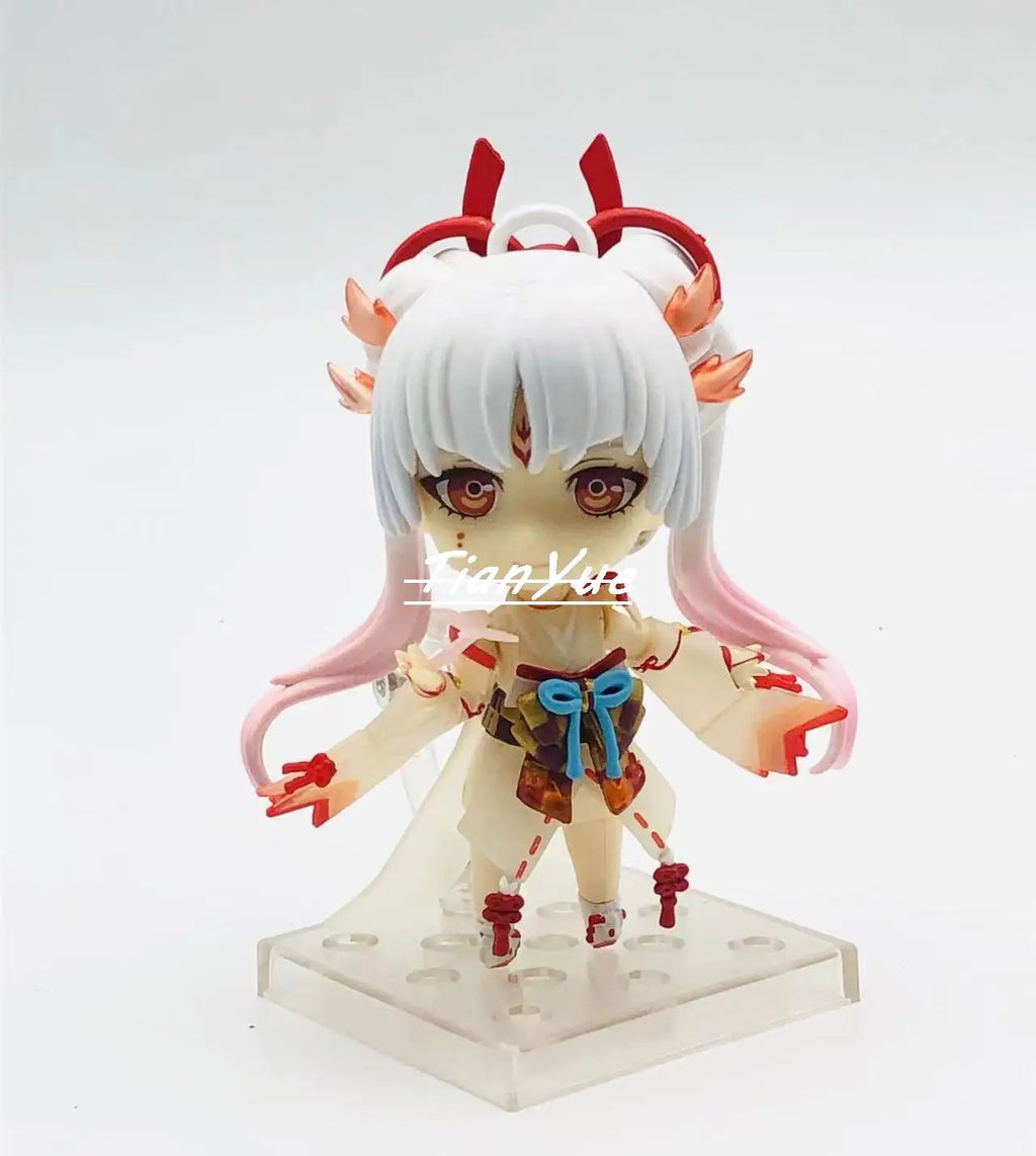 Anime Onmyoji SSR Shiranui 1608 cute girl Articulated Figure Model Toys Christmas Gift 10cm