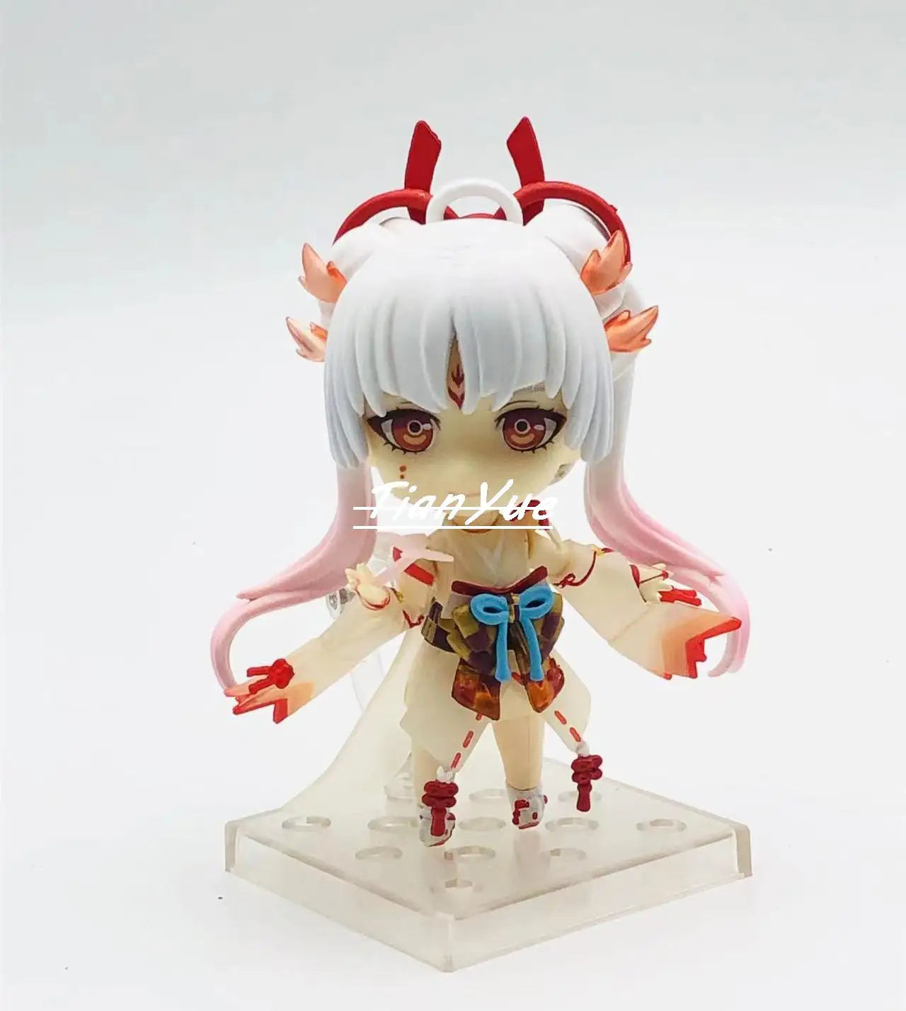 Anime Onmyoji SSR Shiranui 1608 cute girl Articulated Figure Model Toys Christmas Gift 10cm