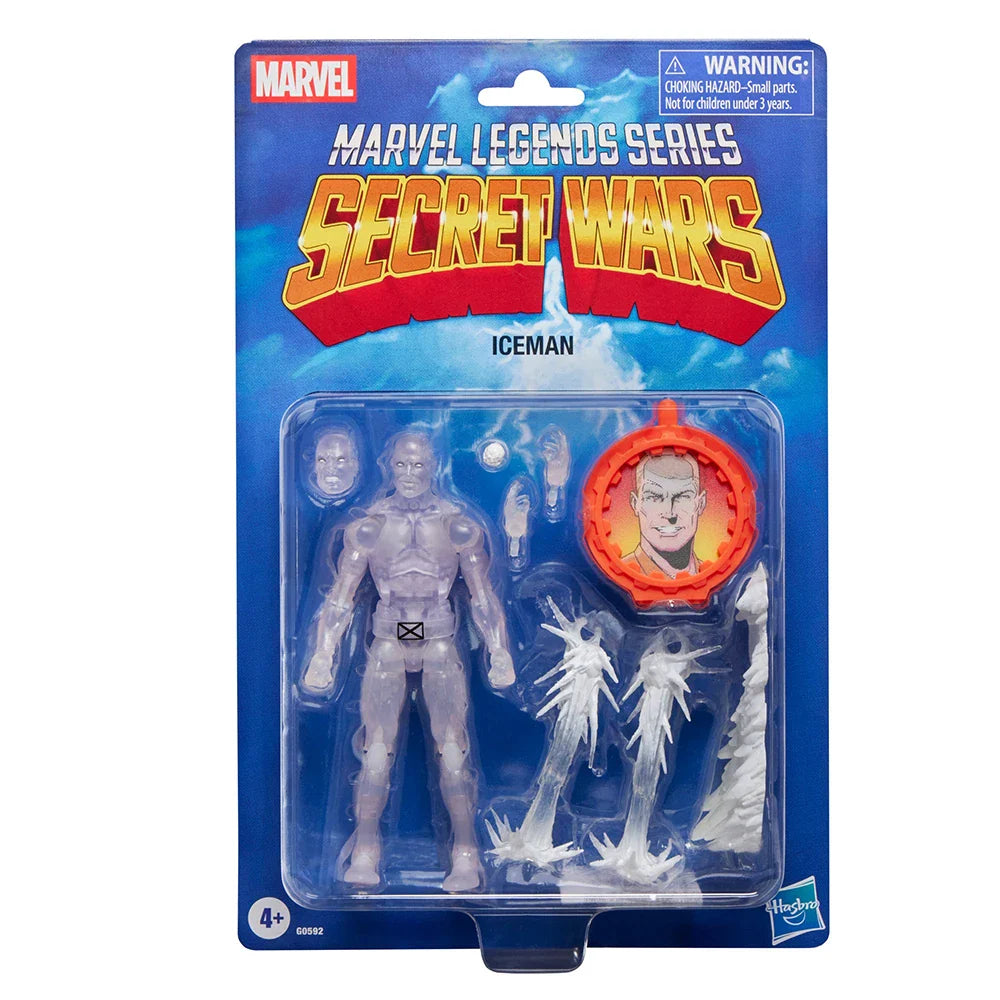 [Auf Lager] Hasbro Marvel Legends Serie Secret Wars Ice Man 6-Zoll-Sammel-Anime-Actionfigur Modellspielzeug Geschenke