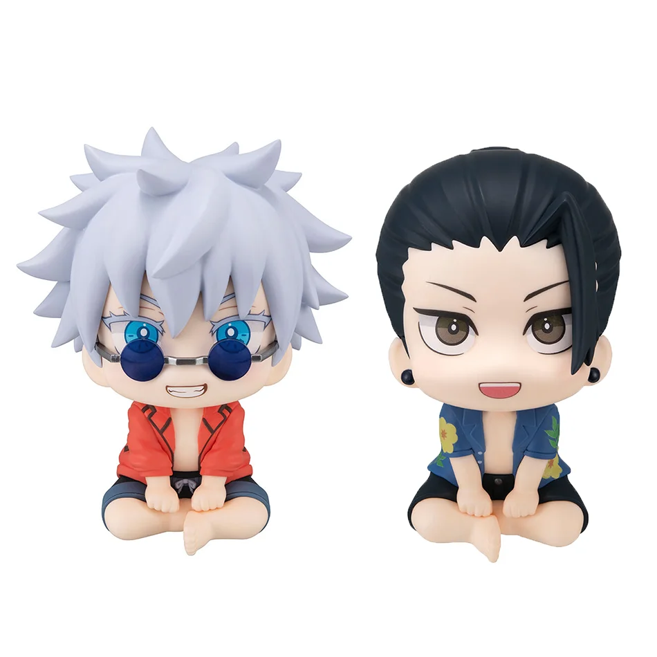 10cm Jujutsu Kaisen Anime Figure Look Up Q Version Satoru Gojo/Geto Suguru Action Figure Fushiguro Toji/Okkotsu Yuta Toy Gift