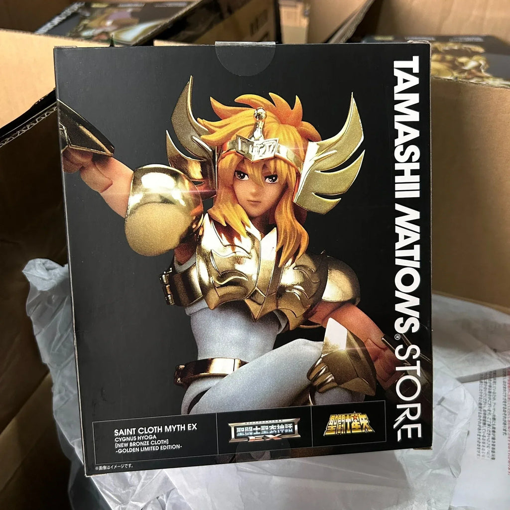In Stock BANDAI Saint Cloth Myth TNT Cygnus Glacier New Bronze Saint Cloth Animation Character Model Toy Gift Collection