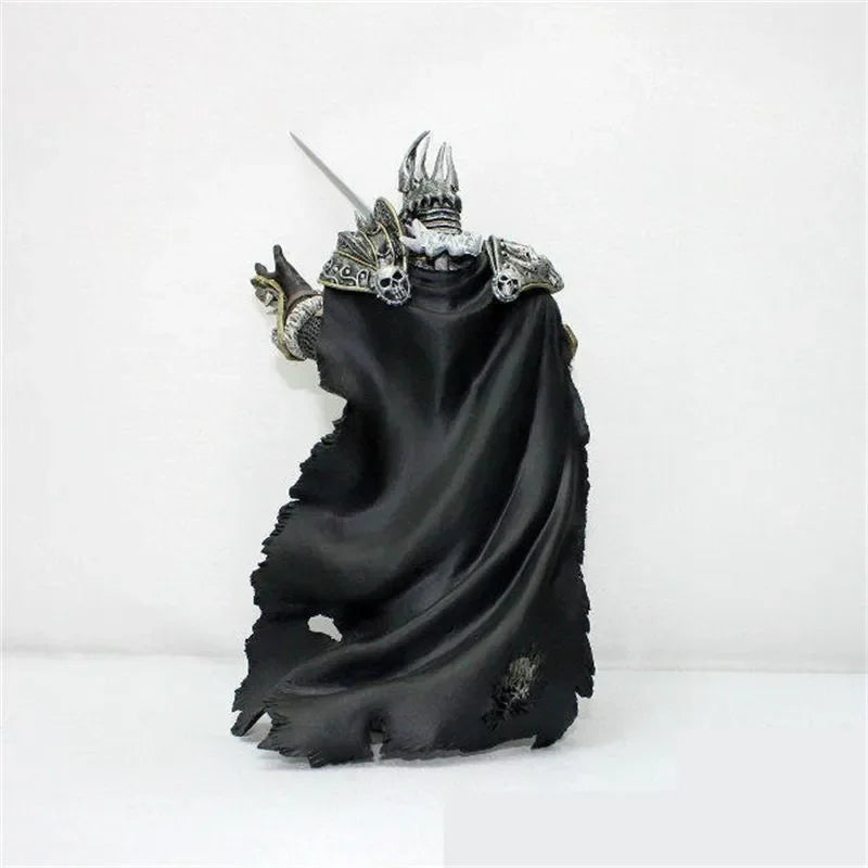 Game WOW Character Fall of the Lich King, Arthas Menethil Action Figure, PVC Statue, Collectible Model, Gift for Kids, 15cm