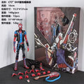 16cm CT MARVEL  Across the SpiderVerse Spider Punk Hobby Anime Collection Action Figures Mobile Handheld Toy Model Ornament Gift