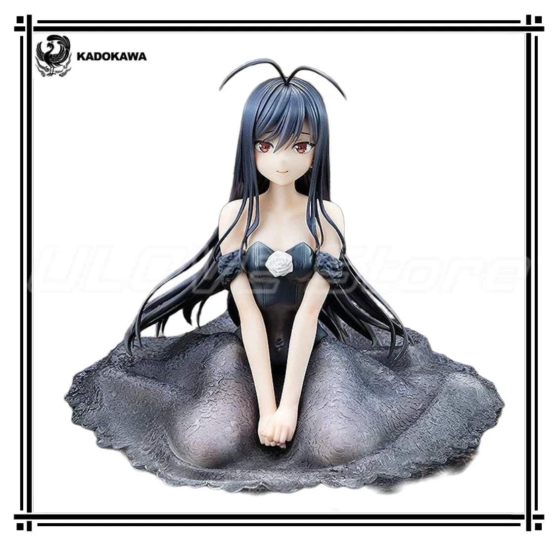 In Stock Original KADOKAWA KDcolle Accelerate The World Kuroyukihime Animation Figure Model Gift Collection Toys
