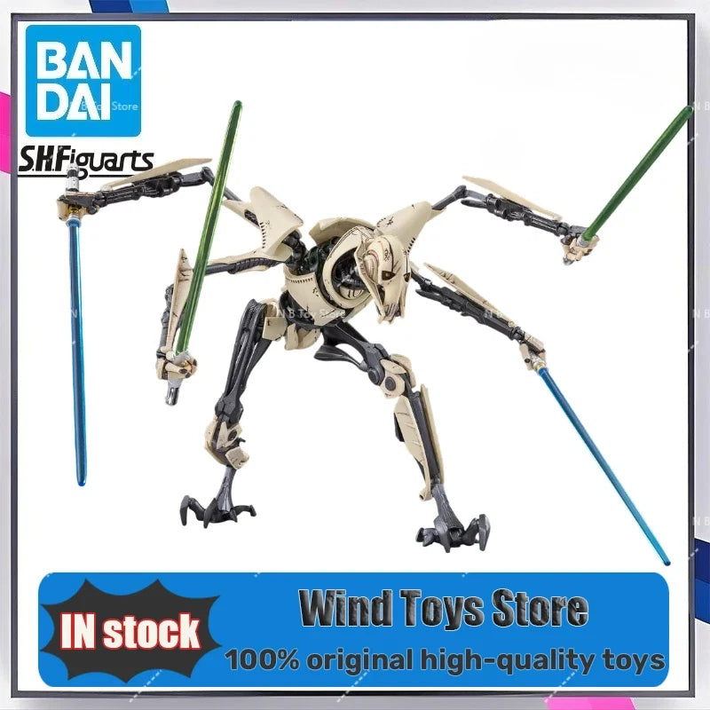 BANDAI Anime Authentic Spot Goods Star Wars: Episodio III–Revenge of The Sith-General Grievous-S.H.Figuarts Regalo Para Niños