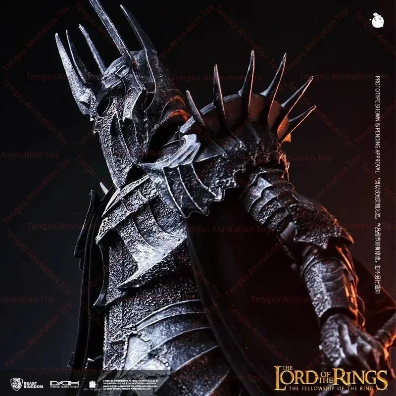 Original Beast Kingdom Lord of The Rings Dark Lord Sauron Action Figure Toy Collection Gift