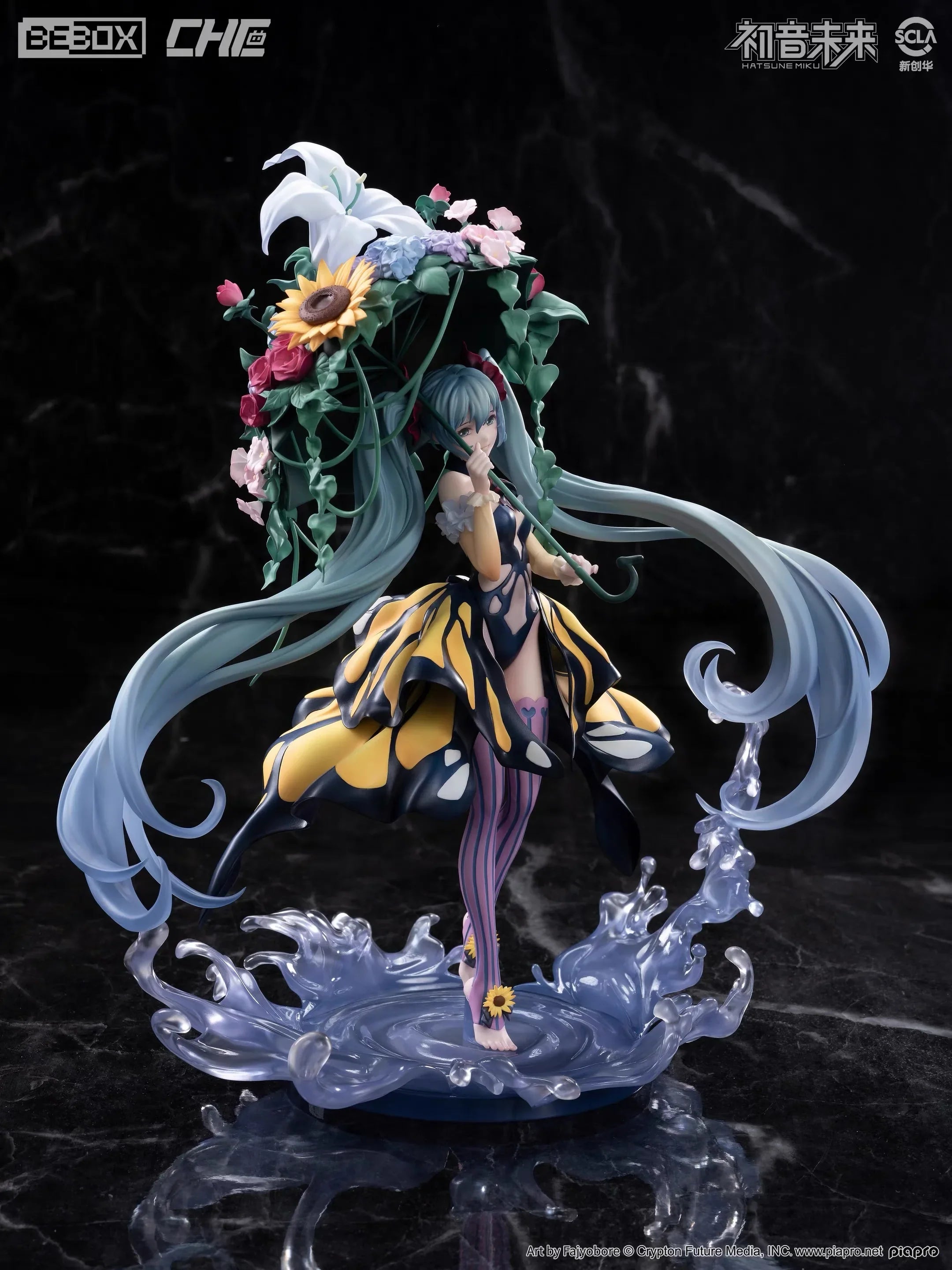 【In Stock】BEBOX Piapro Characters Hatsune Miku Swallowtail 1/7 Proportion Figure Toy Gift