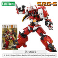 KOTOBUKIYA S.R.G-S Series Super Robot Wars OG Ancient Iron Ver Progressive Action Figure Assembly Model Toy Model Gifts for Boys