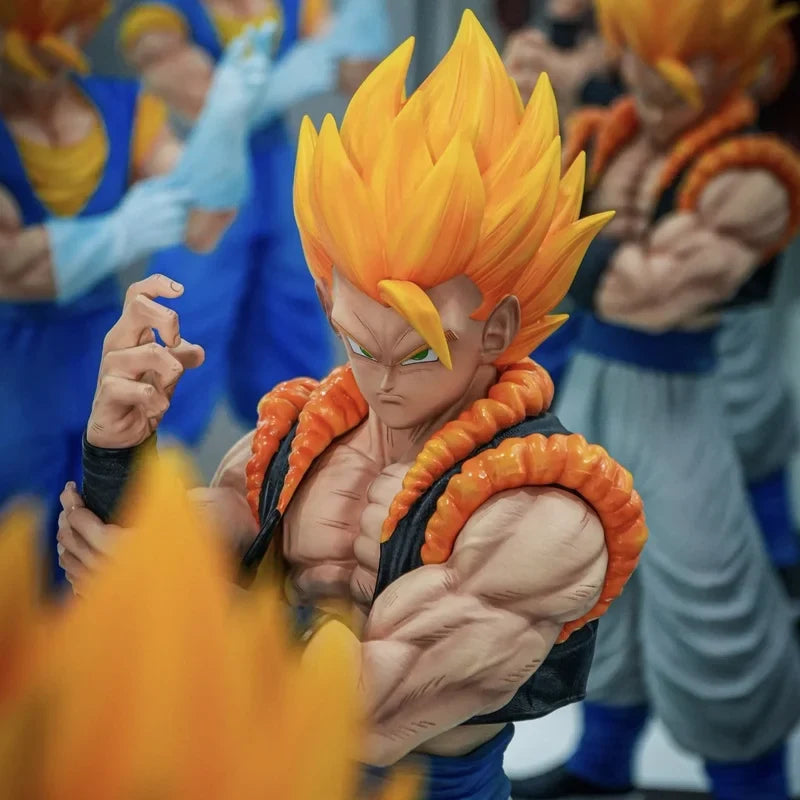 50cm Dragon Ball 2% Vegito Gogeta standing position JT Studio Son Goku Vegeta Anime Figure Statue Desktop Decoration Gift