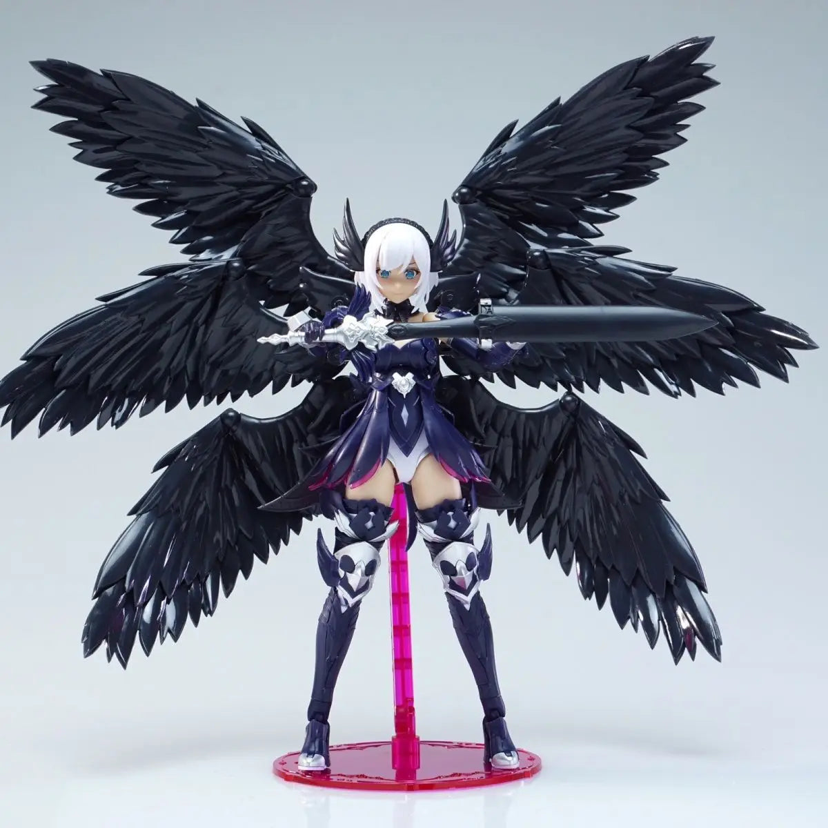 Fengyu Six Winged Black Angel Six Winged White Angel Arcanadea Special Hair Sickle Mobile Doll Children'S Toy